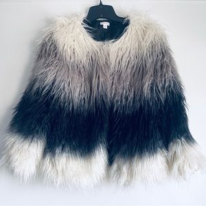 Size S Xhilaration Faux Fur Coat